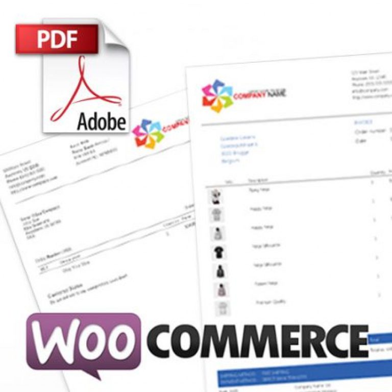 WooCommerce PDF Invoices