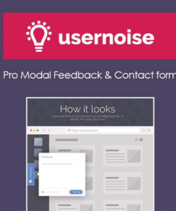 Usernoise Pro Modal Feedback & Contact form