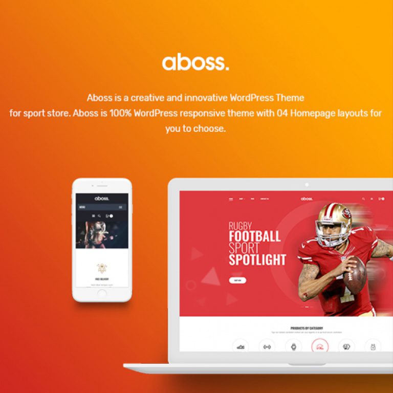 Aboss – Responsive Theme for WooCommerce WordPress