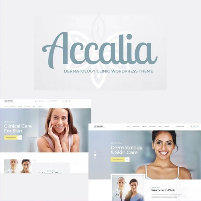 Accalia | Dermatology Clinic WordPress Theme