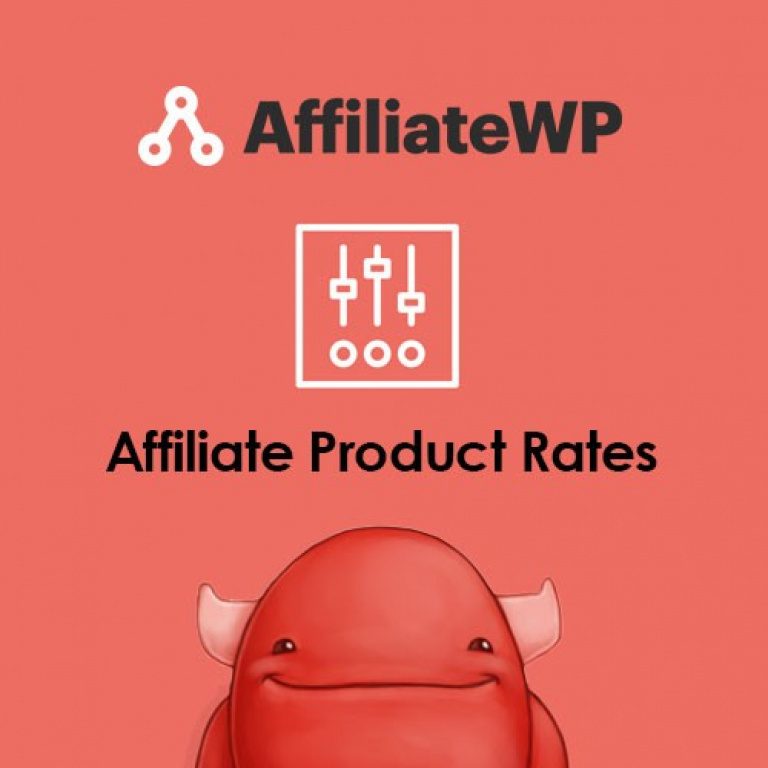 AffiliateWP – Affiliate Product Rates