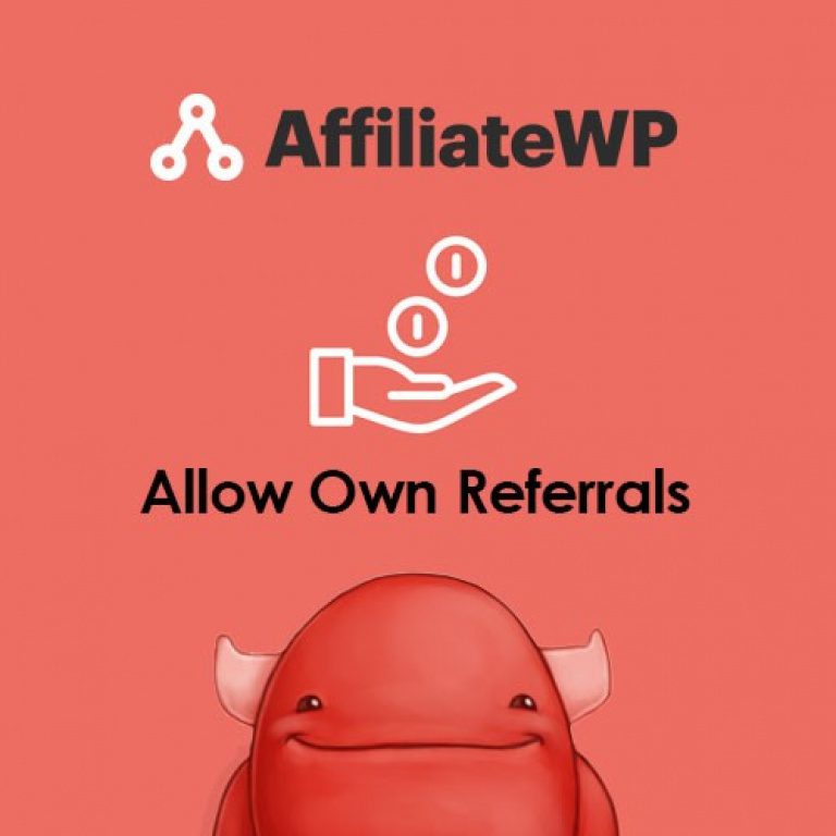 AffiliateWP – Allow Own Referrals