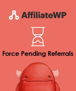 AffiliateWP – Force Pending Referrals