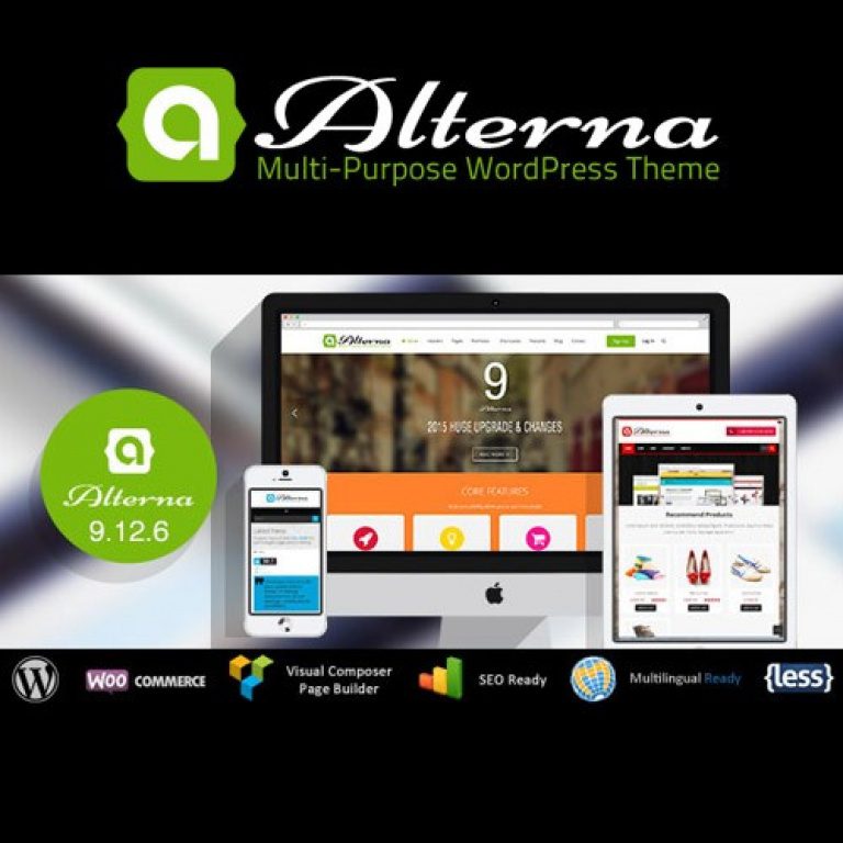 Alterna – Ultra Multi-Purpose WordPress Theme