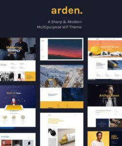 Arden – A Sharp & Modern Multipurpose WordPress Theme