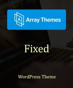 Array Themes Fixed WordPress Theme