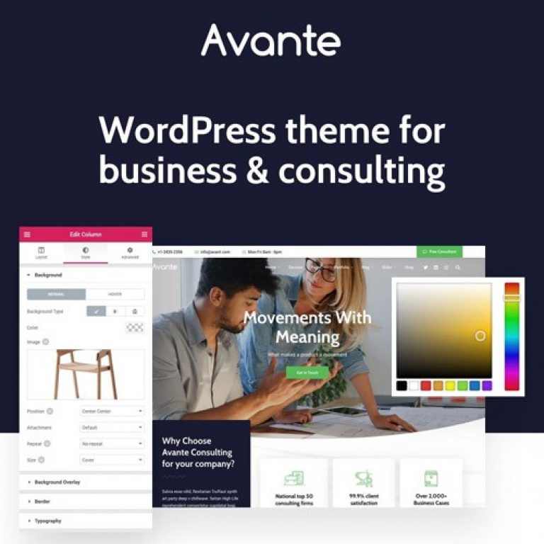 Avante - Business Consulting WordPress