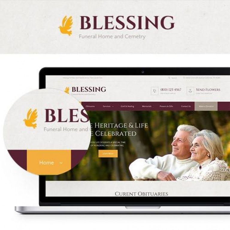 Blessing - Funeral Home WordPress Theme