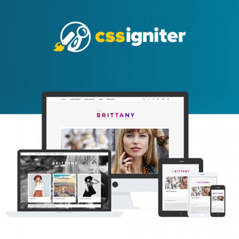 CSS Igniter Brittany WordPress Theme