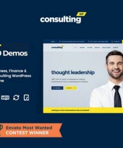 Consulting – Business Finance WordPress Theme