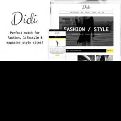 Didi – Fashion Blog WordPress Theme 1.1.9