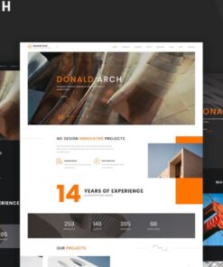 Donald Arch – Creative Architecture WordPress Theme 1.0.8