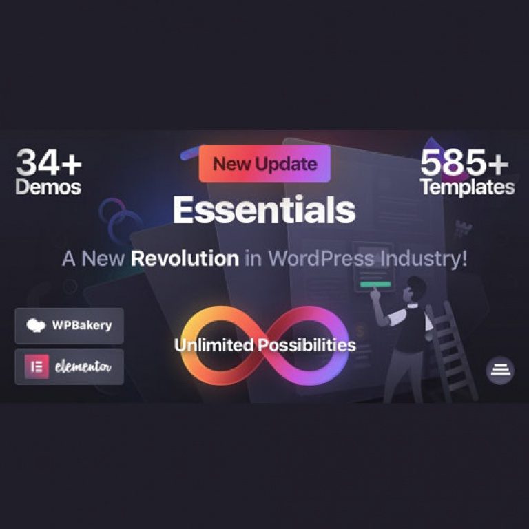 Essentials - Multipurpose WordPress Theme