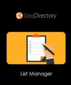 GeoDirectory List Manager