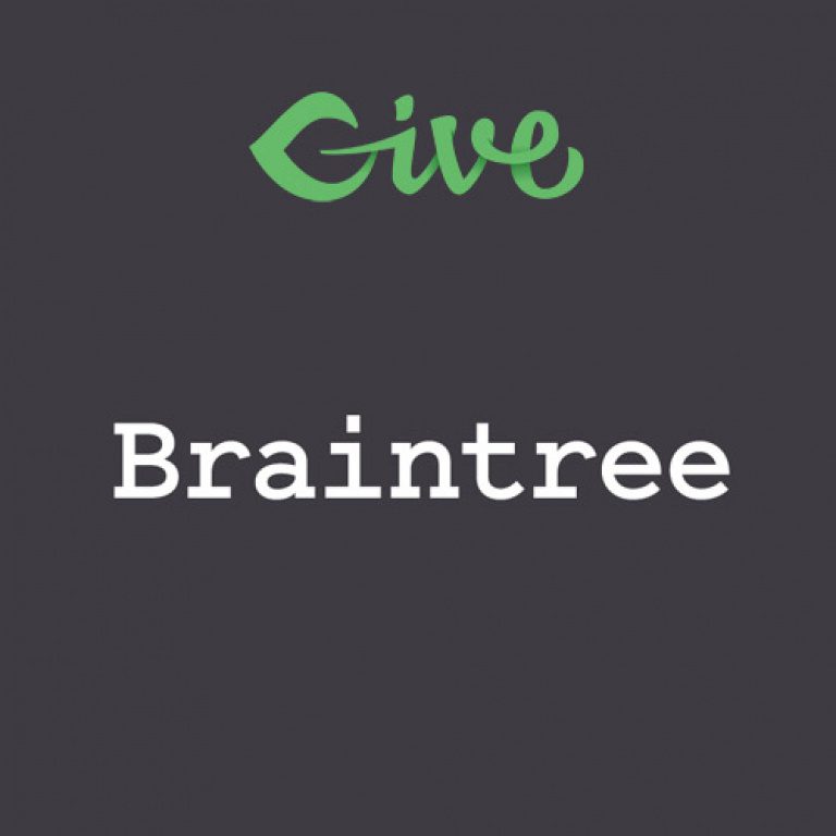 Give – Braintree Gateway