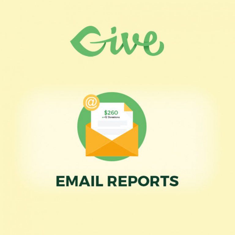 Give – Email Reports