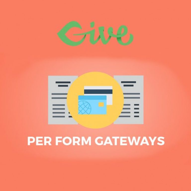 Give – Per Form Gateways