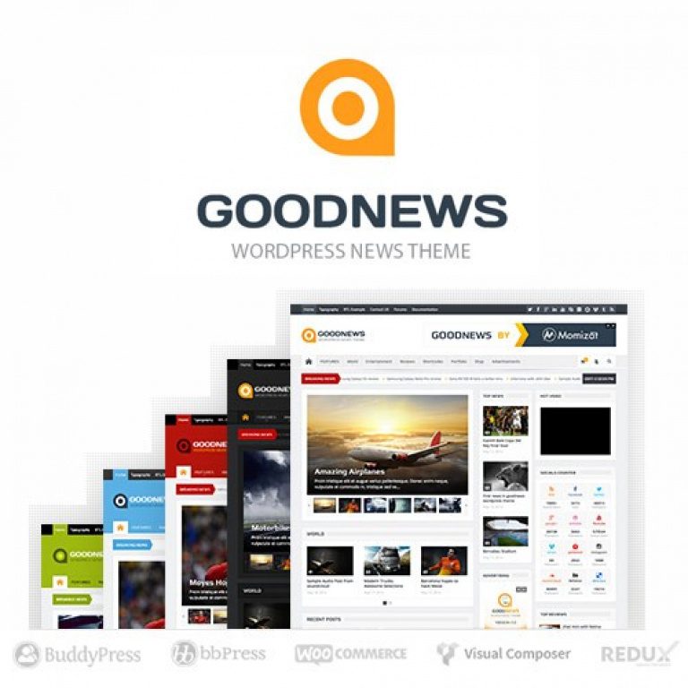 Goodnews – Responsive WordPress News-Magazine