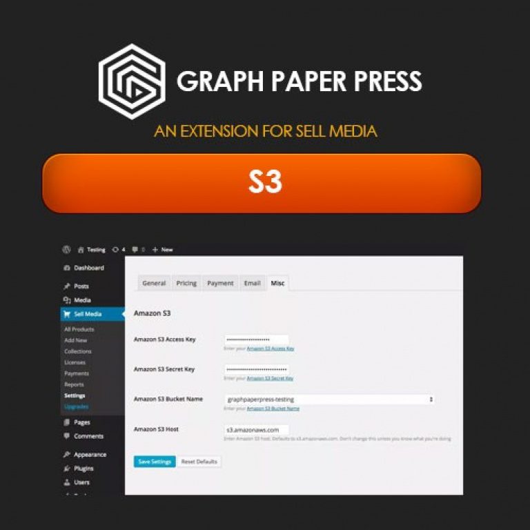 Graph Paper Press Sell Media S3