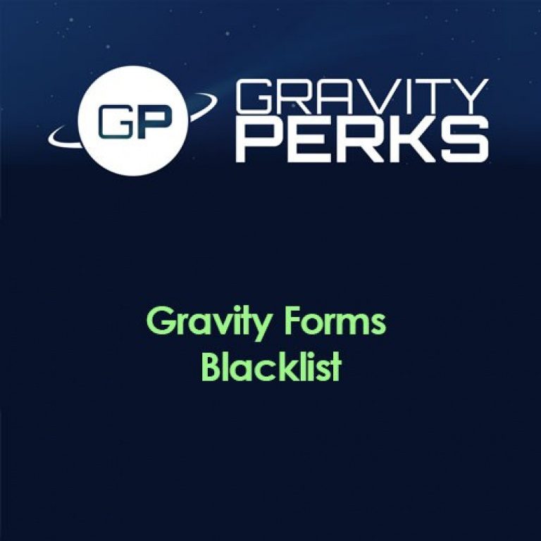 Gravity Perks – Gravity Forms Blacklist