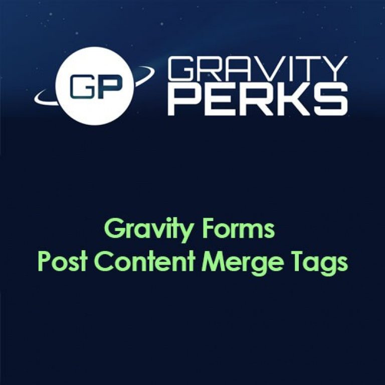 Gravity Perks – Gravity Forms Post Content Merge Tags