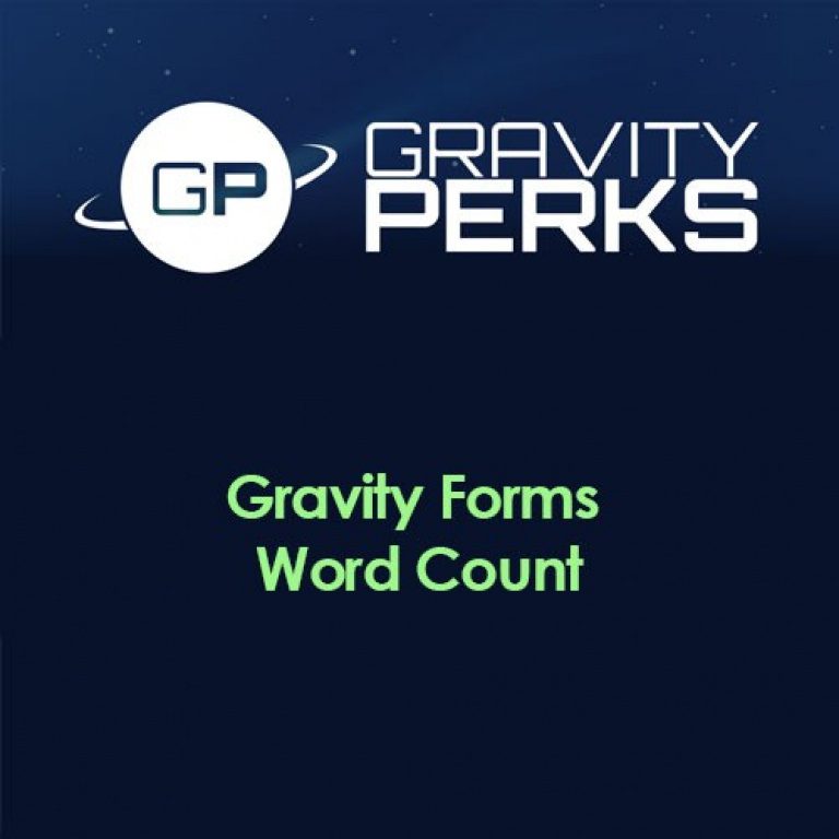 Gravity Perks – Gravity Forms Word Count