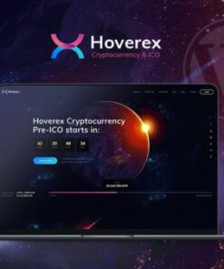 Hoverex | Cryptocurrency & ICO WordPress Theme + Spanish