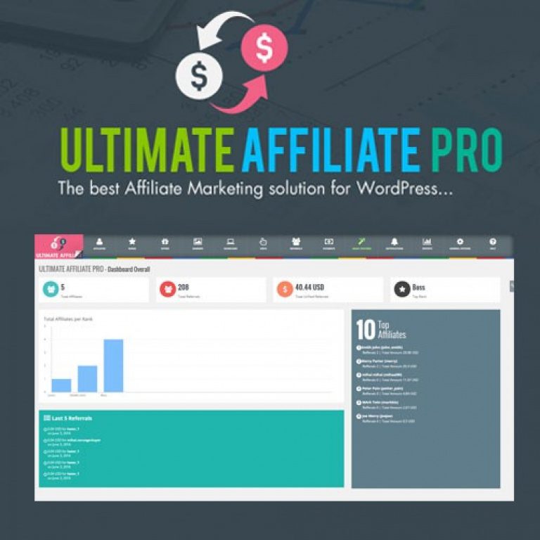 Ultimate Affiliate Pro WordPress Plugin