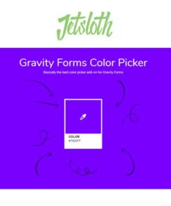 Jetsloth – Gravity Forms Color Picker