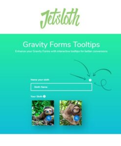 Jetsloth – Gravity Forms Tooltips