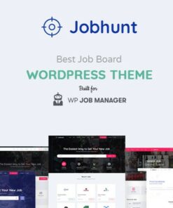 Jobhunt – Job Board WordPress theme for WP Job Manager