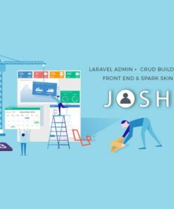 Josh – Laravel Admin Template + Front End + CRUD