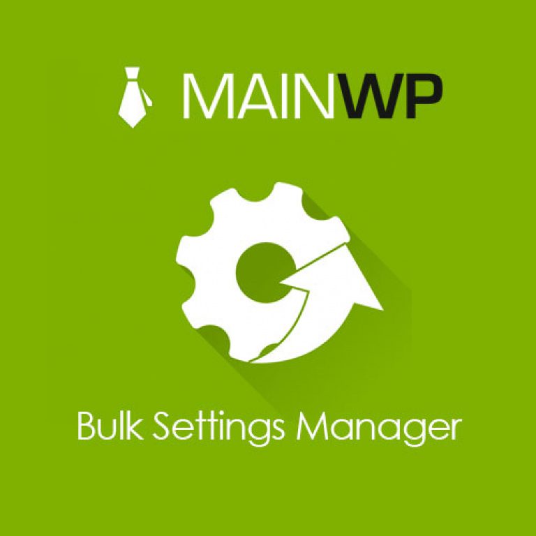 MainWP Bulk Settings Manager