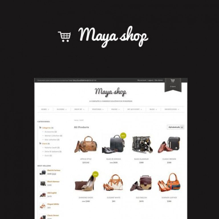 MayaShop – A Flexible Responsive e-Commerce Theme