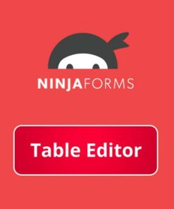 Ninja Forms Table Editor