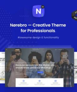 Norebro – Creative Portfolio Theme for Multipurpose Usage