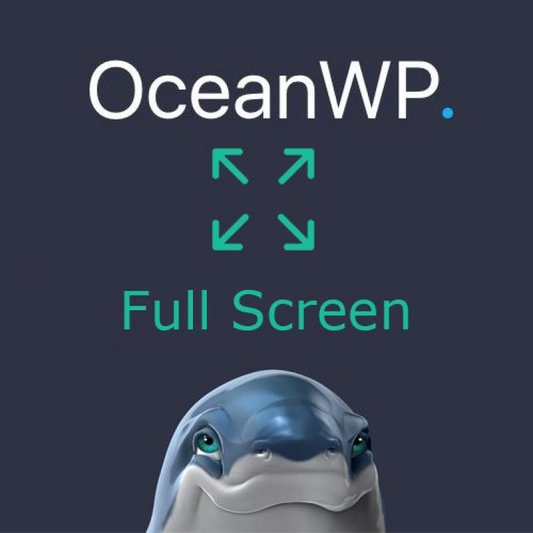 OceanWP Full Screen