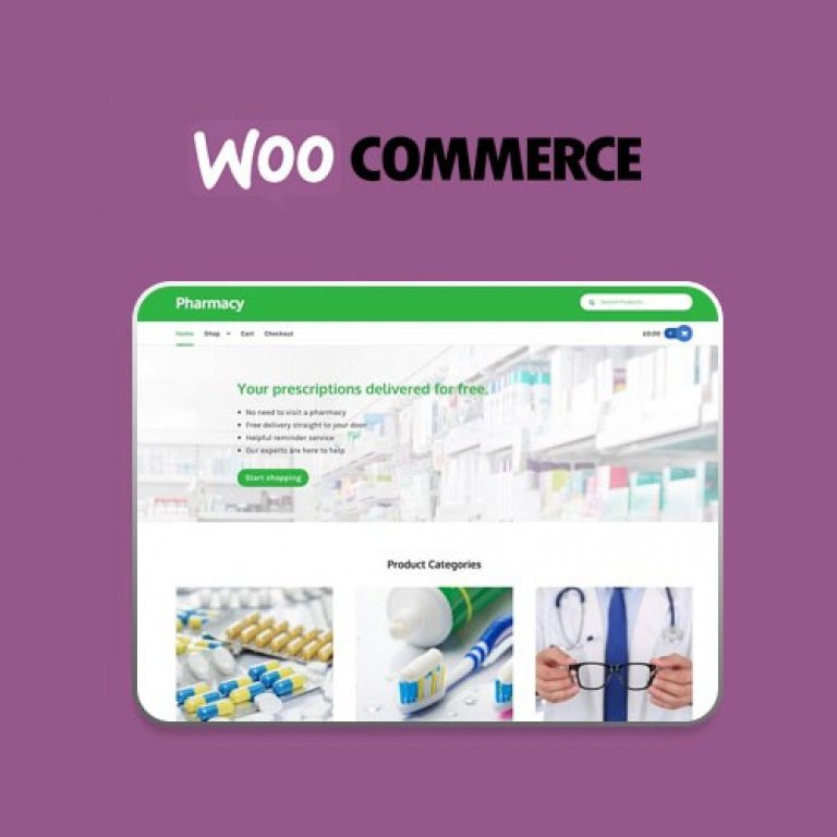 Pharmacy Storefront WooCommerce Theme