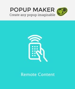 Popup Maker – Remote Content