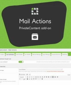 PrivateContent – Mail Actions Add-on