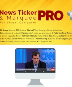 Pro News Ticker & Marquee for Visual Composer