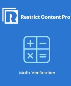 Restrict Content Pro Math Verification