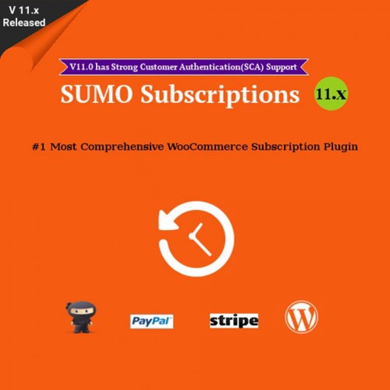 SUMO Subscriptions – WooCommerce Subscription System