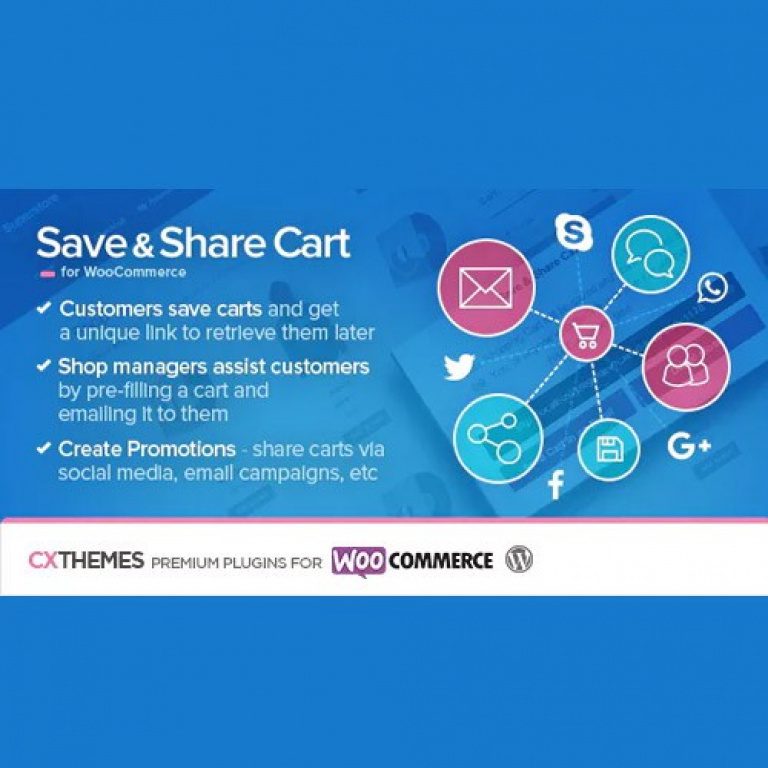 Save & Share Cart for WooCommerce