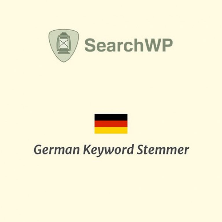 SearchWP German Keyword Stemmer