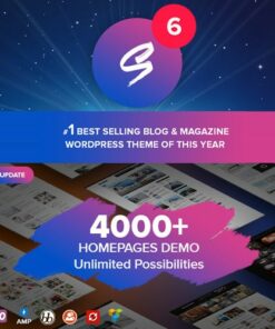 Soledad – Multi-Concept Blog/Magazine/News AMP WordPress Theme