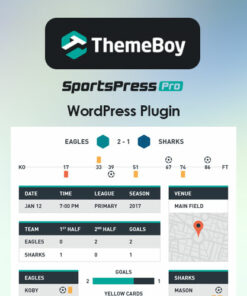 SportsPress Pro WordPress Plugin