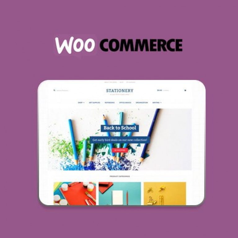 Stationery Storefront WooCommerce Theme