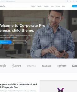 StudioPress Corporate Pro Genesis WordPress Theme