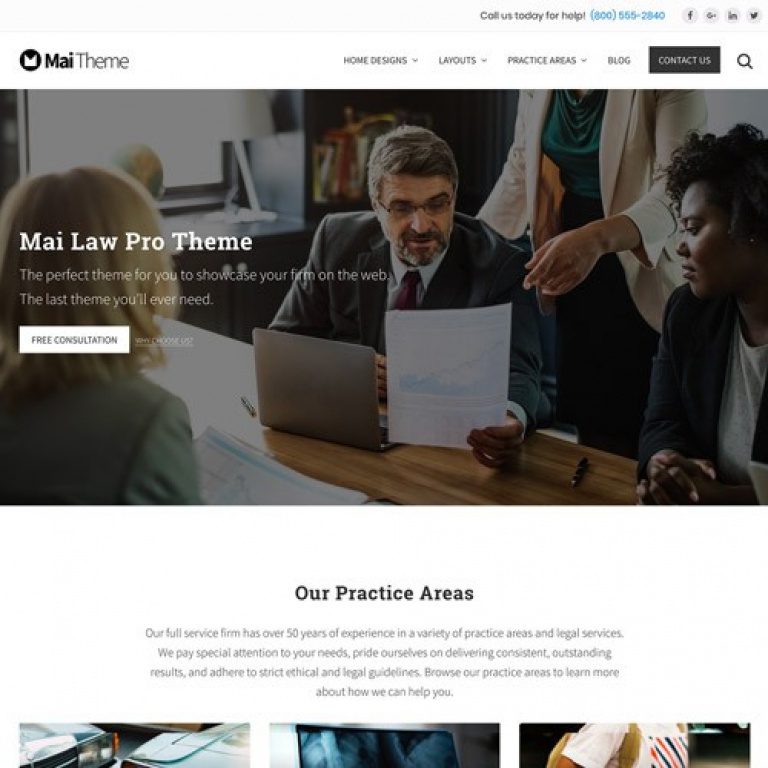 StudioPress Mai Law Pro Genesis WordPress Theme